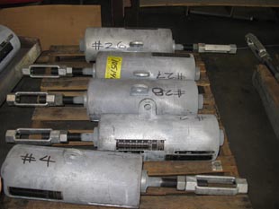 Custom sway brace with 6000 lb load